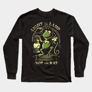 Muppet Christmas Carol - Light The Lamp Not The Rat Long Sleeve T-Shirt